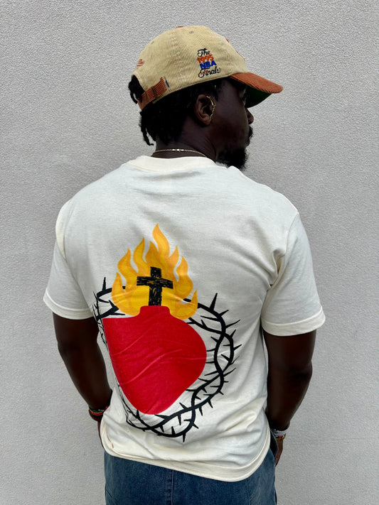 Lovers Only Tee (Beige)